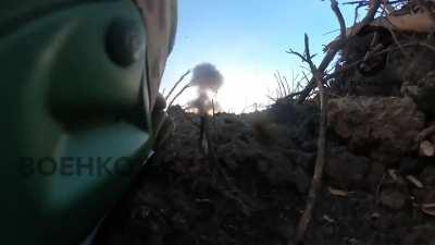 soldier scores an accidental grenade trickshot