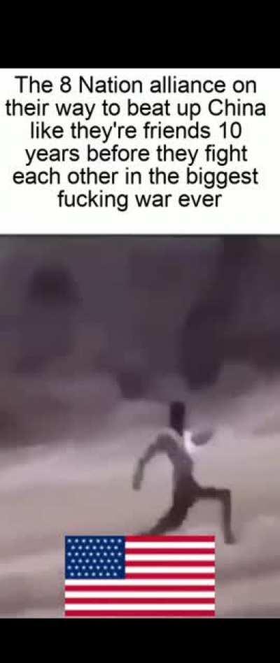 A 7 nation army couldn't stop the Boxers, but an 8 Nation alliance might.