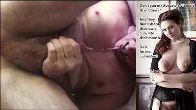 I always follow a woman's instructions. I don't waste and never miss a drop or she'll be mad.