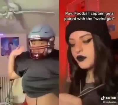 I play football, I play football