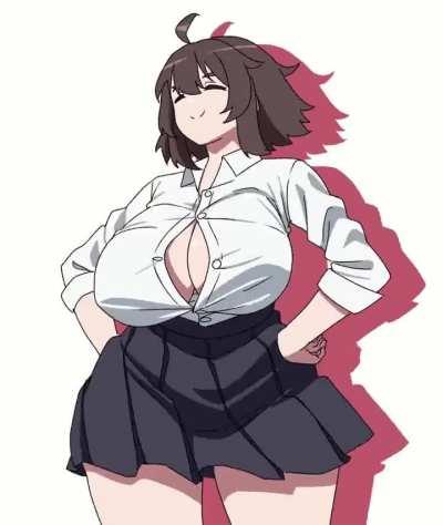 She still looks good in her old uniform! (Kayninatic)