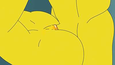 Bart and Marge at the Gym by NSTAT