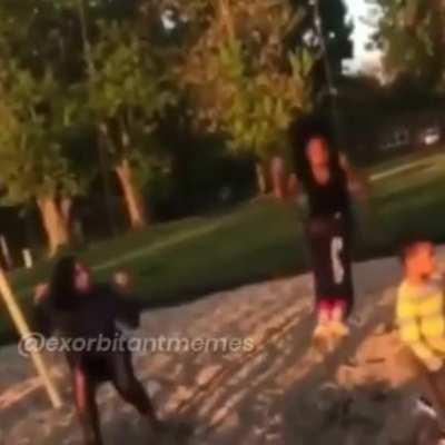 This kid does not fear anything