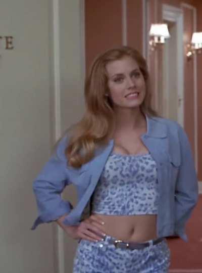 Amy Adams seemed to be a bit shy while entering my room. Little did she know, that turns me on so much