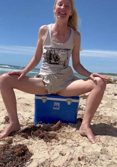 Fill me up at the beach