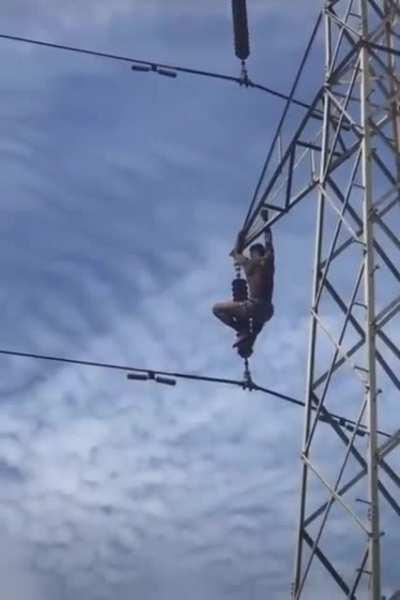 This happened in my city. Needless to say we're still in blackout.