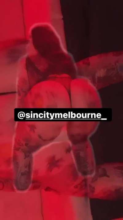 Big booty goth stripper