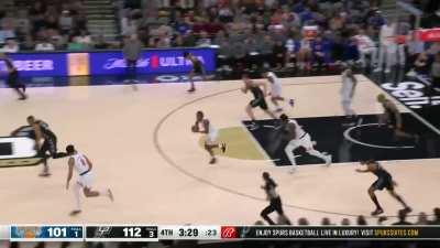 [Highlight] The Spurs transition defense is on point