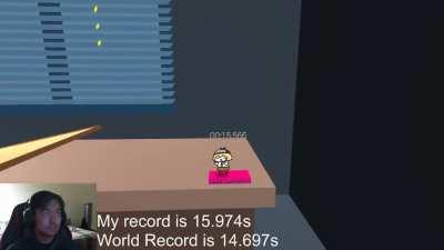 Not the WR, but it's still my fastest time so far...