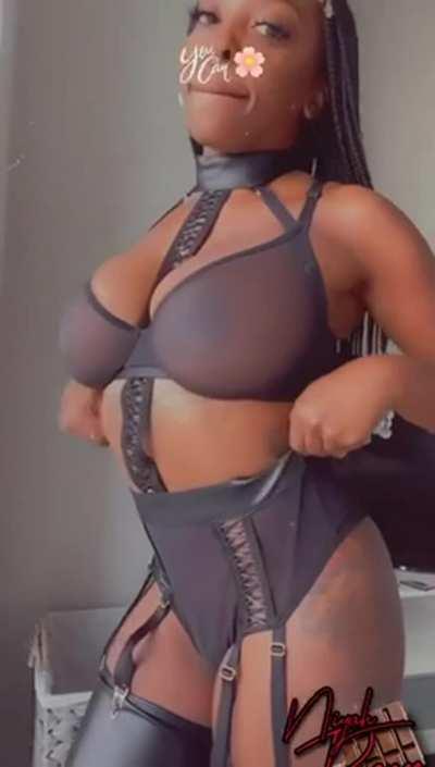 You look like you need a new ebony goddess to submit to