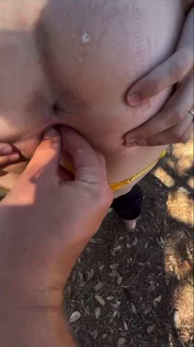 I love outdoor fun for the risk 😈😈👅