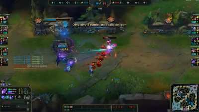 Viktor's ankles completely broken