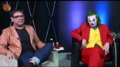 tv host afraid of joker