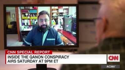 Qanon believer apologies to Anderson Cooper for believing Anderson “ate babies”