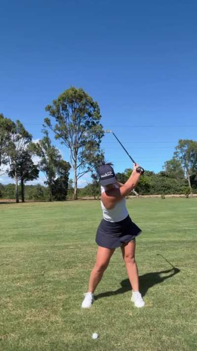 Sorry I haven’t posted in a while… I’ve been working on my swing