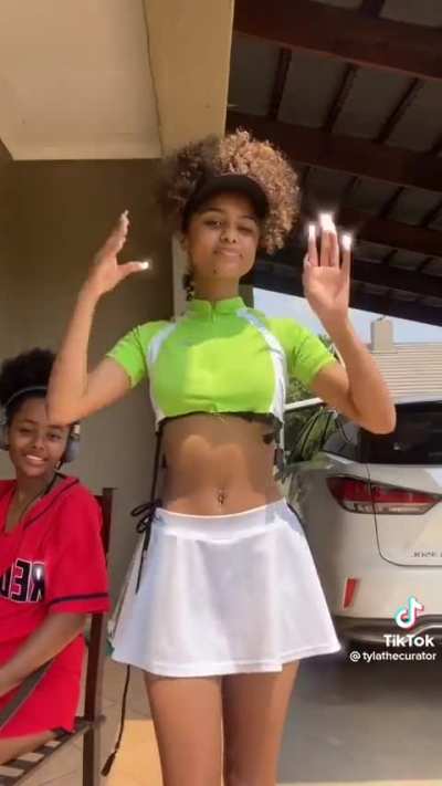 Tyla's first ever viral video on TikTok