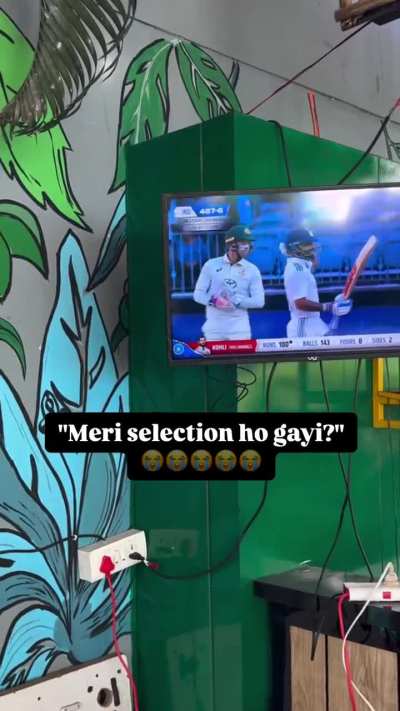 Blud couldn't believe himself that he has finally scored a century 😭