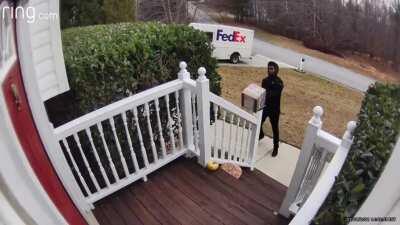 Know what sucks even more though? That package belonged to a FedEx manager.