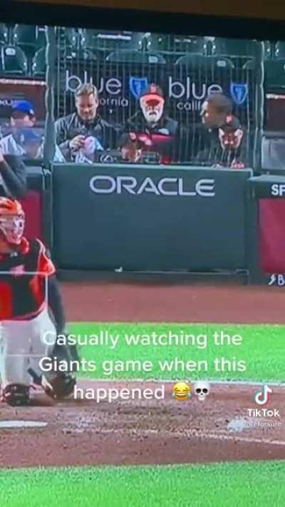 He cant take his kids anywhere.