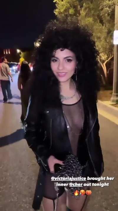 More of Her Halloween outfit tonight 28/10/23