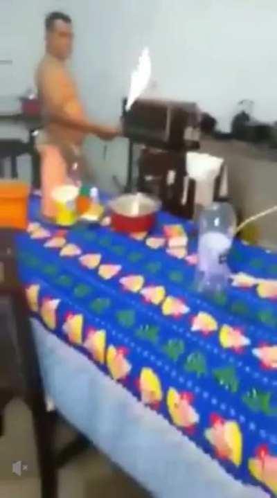 Making a home made torch.