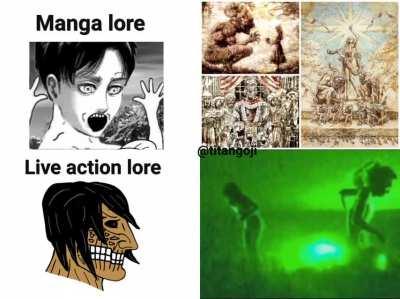 Manga Lore vs. Live Action Lore