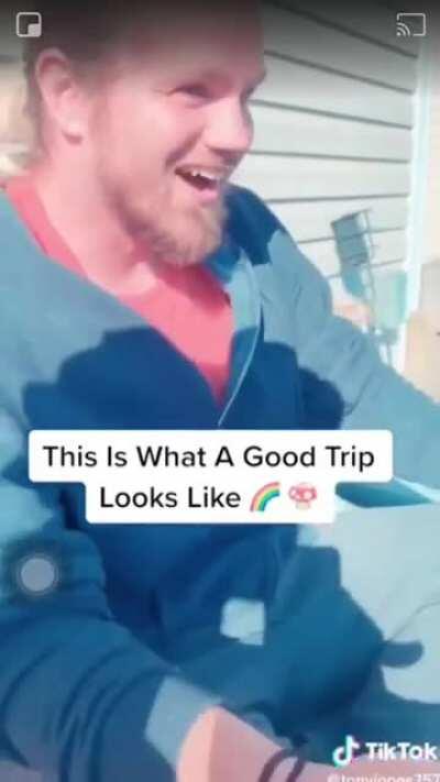 I wonder what he saw