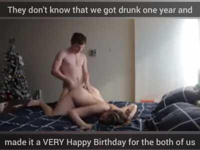 Twin's special holiday birthday tradition