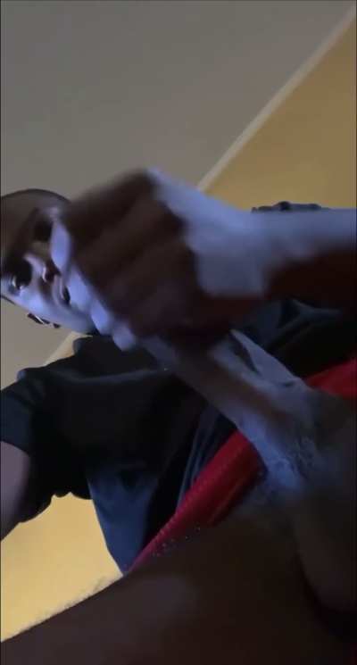 Couldn’t help myself at my friends house