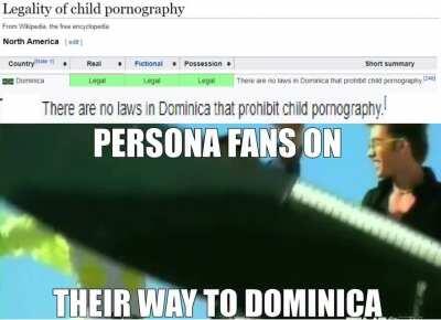 Hope they have Persona over there