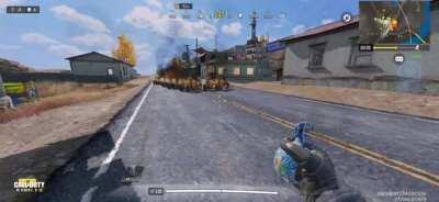 Exploding 12 motorcycles at once.