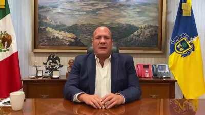 Mensaje del gober de Jalisco