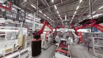 A look inside Teslas "Giga Berlin" Factory.