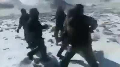 indian army beating pla