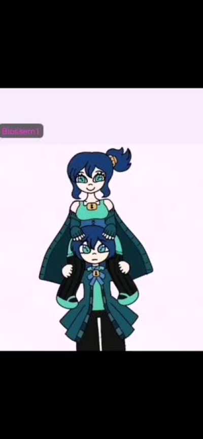 I animated Sylwia and Sylvester from JIAC for a 'Criminal' animation meme – made by me in two versions: with and without effects.