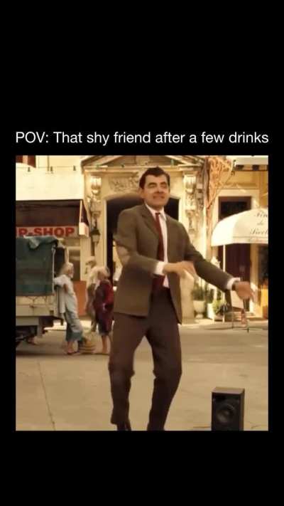 That shy friend after a few drinks💀