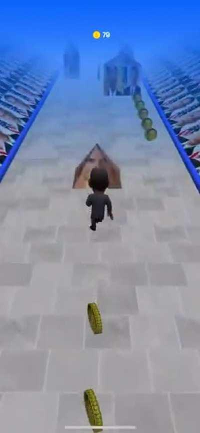 Found this new Obama game game it’s called Obama Run