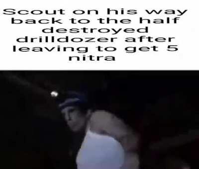 Stop leaving the drilldozer!!!!!!