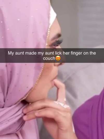 Who knew my aunts were freaky