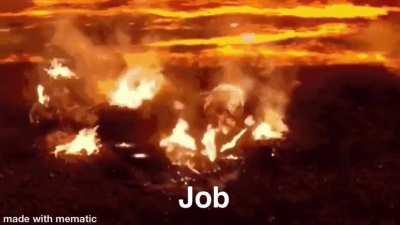 Prequel memeing every book of the Bible- Job