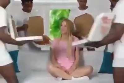 Ukrainian pizza commercial