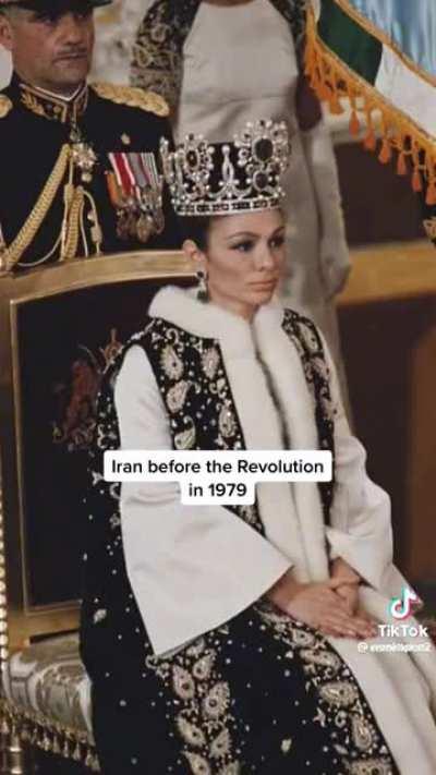 This is Iran before and after revolution...