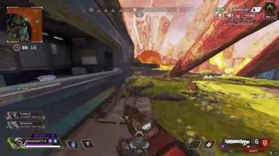 I was being chased by the last two teams and my amazing random's motivation sparked something in me