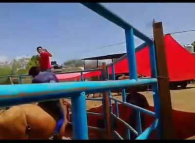 WCGW Riding on bull....