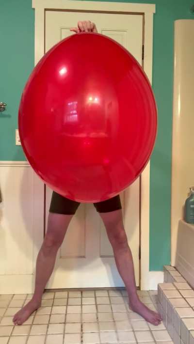 Time to let the air out of my enormous balloon!