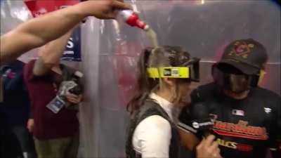 Lauren Jbara (TBS/TNT Sports) - Guardians vs. Tigers (10-12-2024)