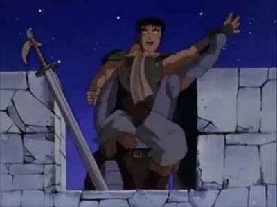 Guts learns how to party.