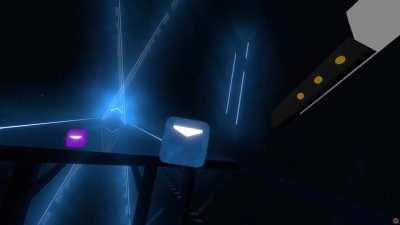 I have discovered a terrible secret. Not even the beat saber notes are safe...