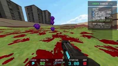 Just realized you can use the drones as projectiles.