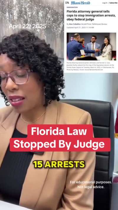 A Judge Told Florida Not to Arrest Undocumented Immigrants. The State Did Anyway.